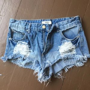 Forever 21 high waisted shorts